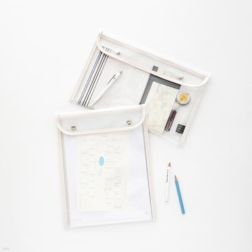 코이 버튼 파일 파우치 (가로형, 세로형)