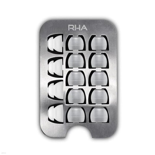 RHA ̾ Ǹ ҺAVǰ / silicone ear tips with stainless steel holder