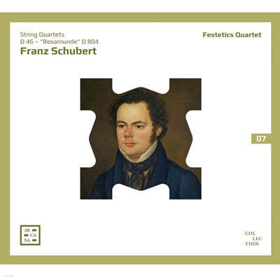 Festetics Quartet Ʈ: ǻ 4, 13 'ڹ' (Schubert: String Quartets D46, D804 'Rosamunde') 