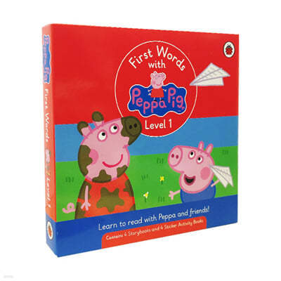 First Words with Peppa Level 1 Pack (丮4+ƼƼ4+QR)