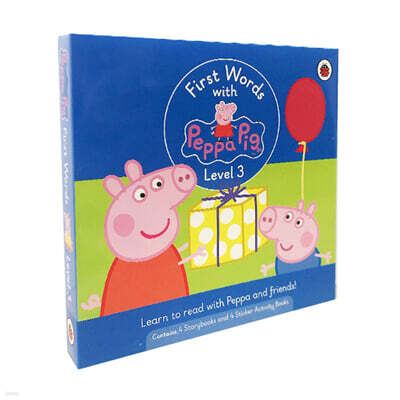 First Words with Peppa Level 3 Pack (스토리북4권+액티비티북4권+QR음원제공)