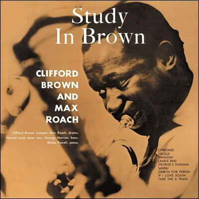 Clifford Brown / Max Roach (클리포드 브라운 / 막스 로치) - Study In Brown [LP]