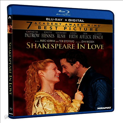 Shakespeare In Love (셰익스피어 인 러브) (1998)(한글무자막)(Blu-ray)