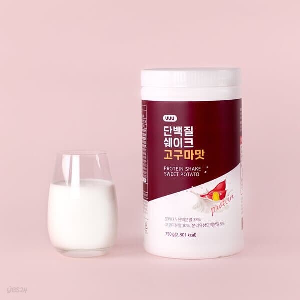 UUU 단백질쉐이크 고구마맛 750g