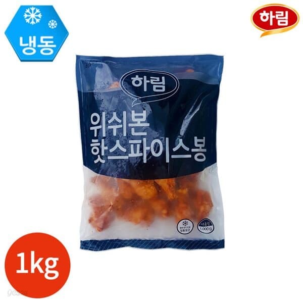 하림 위쉬본 핫스파이스 봉 1kg x 1봉