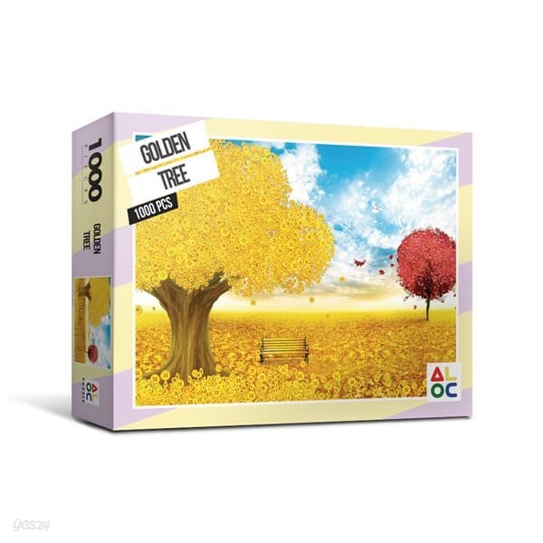 [액자포함]직소퍼즐 1000조각 황금 돈나무 AL3012