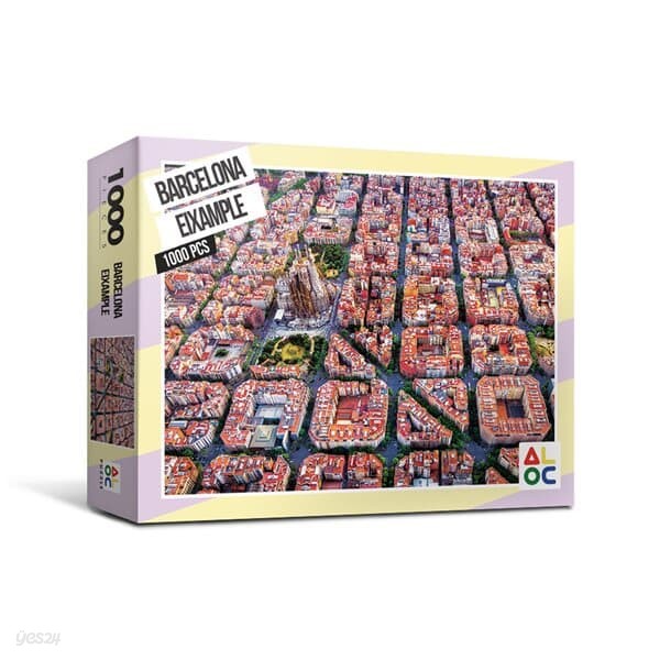 [액자포함]직소퍼즐 1000조각 바르셀로나 AL3007