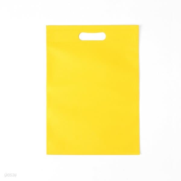 컬러 부직포 가방(30x40cm) (옐로우) 쇼핑가방