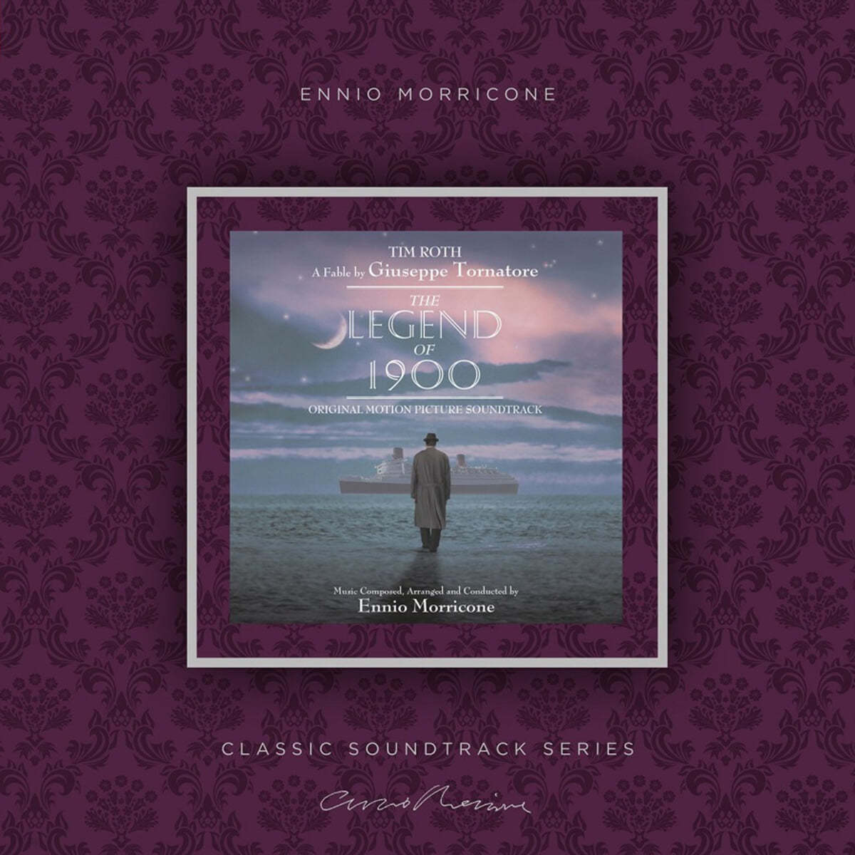 피아니스트의 전설 영화음악 (The Legend of 1900 OST by Ennio Morricone 엔니오 모리꼬네) [스모크 컬러 LP] 