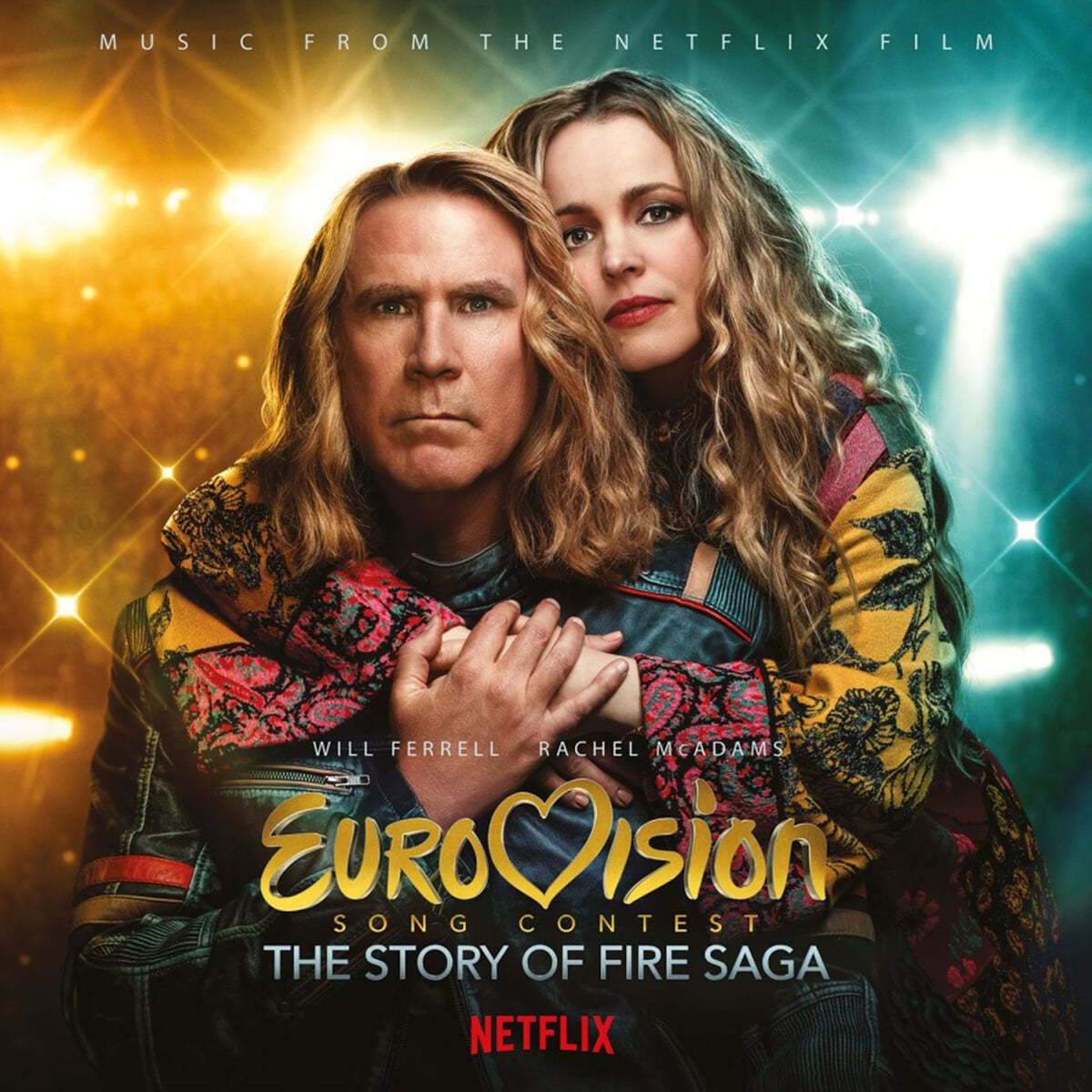 '유로비전 송 콘테스트: 파이어 사가 스토리' 영화음악 (Eurovision Song Contest: Story Of Fire Saga) [화이트 컬러 LP] 