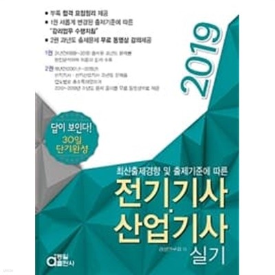 전기기사 산업기사 실기 (2019,답이 보인다!30일 단기완성)