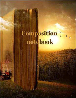 Composition notebook: Wide Ruled Lined Paper, Journal for Students