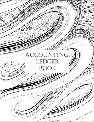 Accounting Ledger Book: General and Simple Accounting Ledger for Bookkeeping, Tracking Finances And Transactions Large 8.5 x 11 Inches 120 Pag
