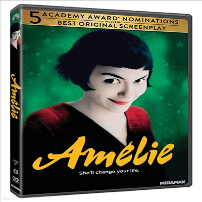 Amelie (ƸḮ) (2001)(ڵ1)(ѱ۹ڸ)(DVD)