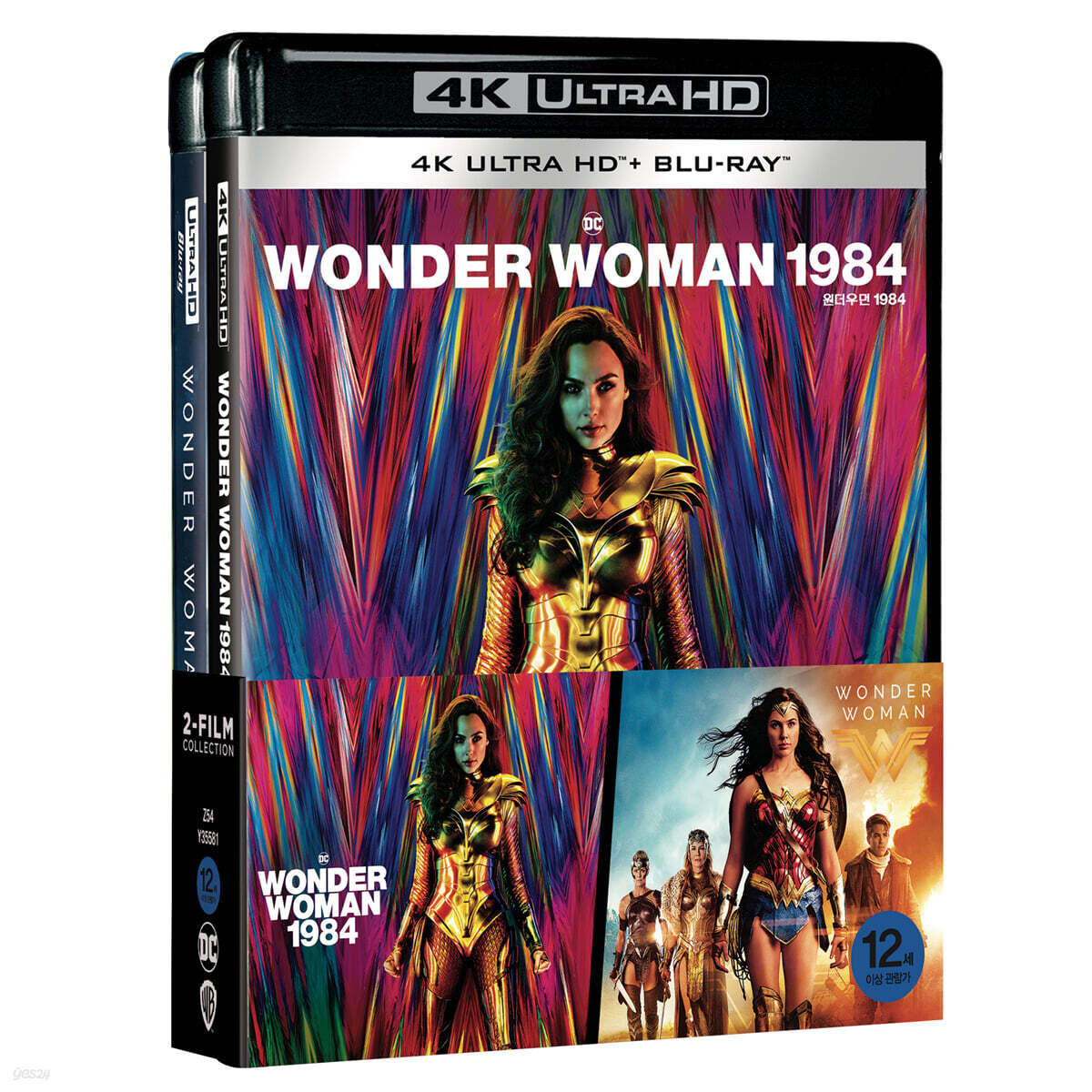원더 우먼 (4Disc, 4K UHD 초도한정 더블팩) : 블루레이