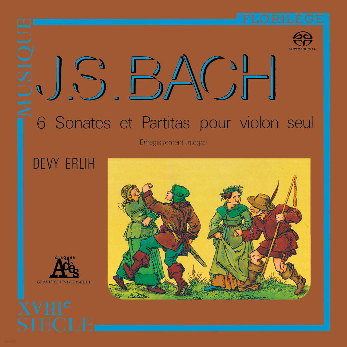 Devy Erlih 바흐: 무반주 바이올린을 위한 소나타와 파르티타 전곡집 BWV 1001-1006 - 드비 에를리히