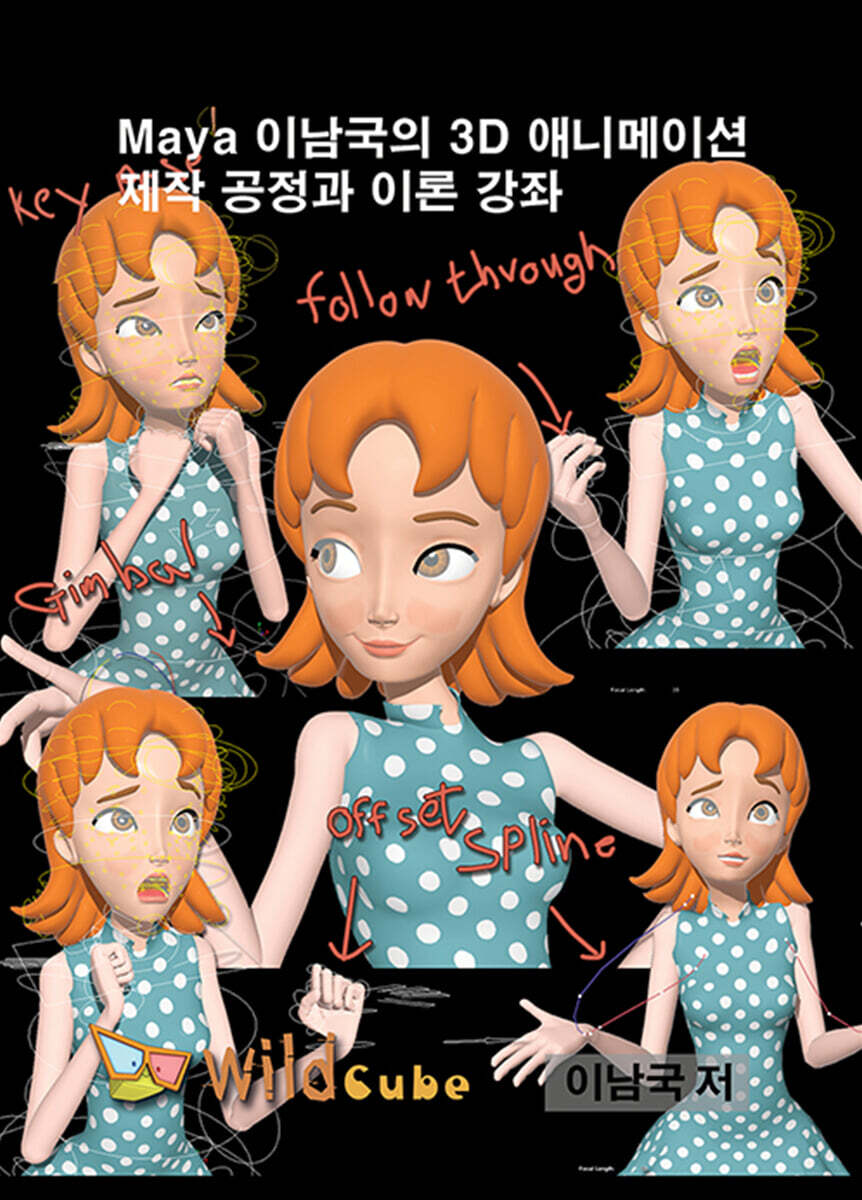 Maya(마야) 이남국의 3D 애니메이션 제작 공정과 이론 강좌
