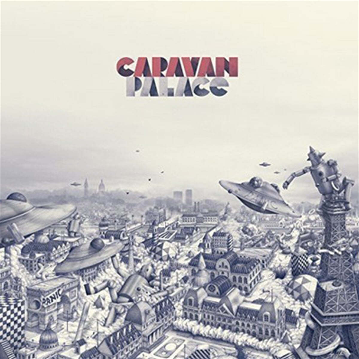 Caravan Palace (카라반 팰리스) - 2집 Panic [화이트 컬러 2LP] 