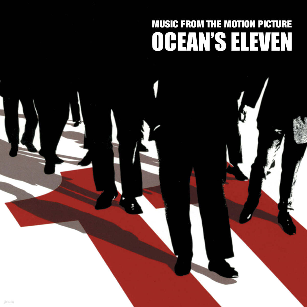 오션스 일레븐 영화음악 (Oceans Eleven OST by David Holmes) [블랙 & 레드 휠 컬러 LP] 