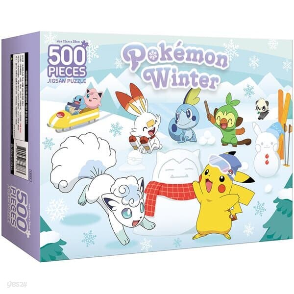 포켓몬스터 500피스  직소 퍼즐 포켓몬 윈터