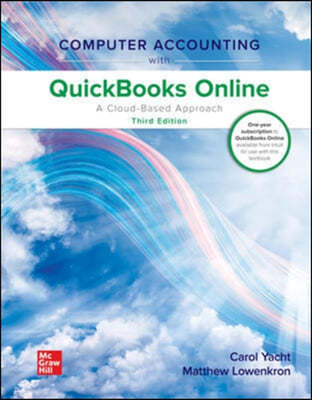 Computer Accounting with QuickBooks Online: A Cloud Based Approach