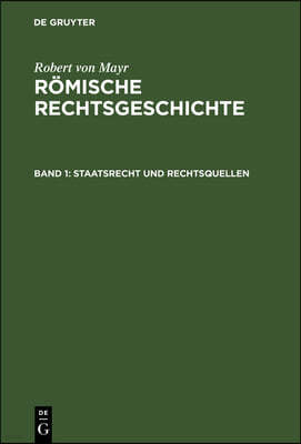 Staatsrecht Und Rechtsquellen