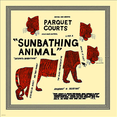 Parquet Courts — Sunbathing Animal 앨범 커버