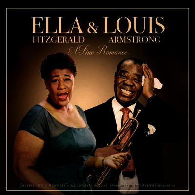 Ella Fitzgerald & Louis Armstrong — A Fine Romance 앨범 커버