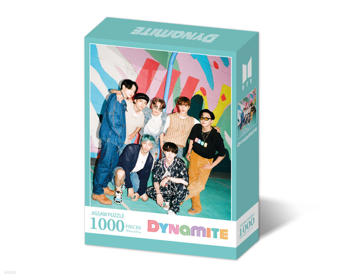 BTS 다이너마이트 직소퍼즐 1000피스 민트 