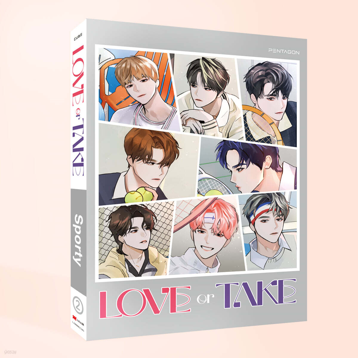 펜타곤 (Pentagon) - 미니앨범 11집 : LOVE or TAKE [Sporty ver.]