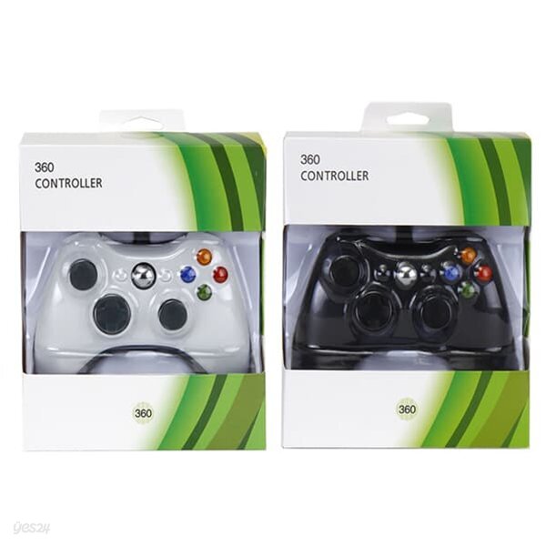 XBOX 360 엑스박스 패드 PC 조이스틱 USB 컨트롤러 게임패드 예스24