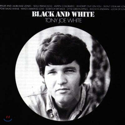 Tony Joe White — Black & White 앨범 커버