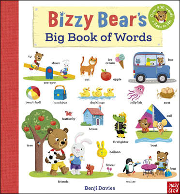 비지베어 영단어 빅북 (플랩 보드북) Bizzy Bear's Big Book of Words