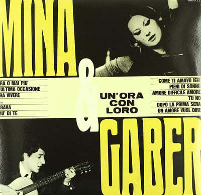 Mina & Giorgio Gaber (̳   ) - Un'Ora Con Loro [ ũ LP] 