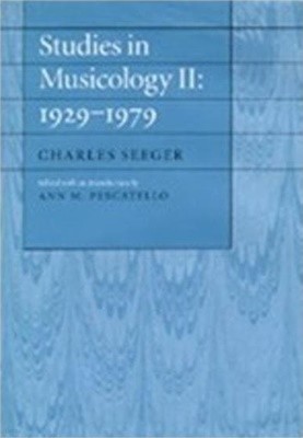 Studies in Musicology 2: 1929-1979 (Hardcover) 