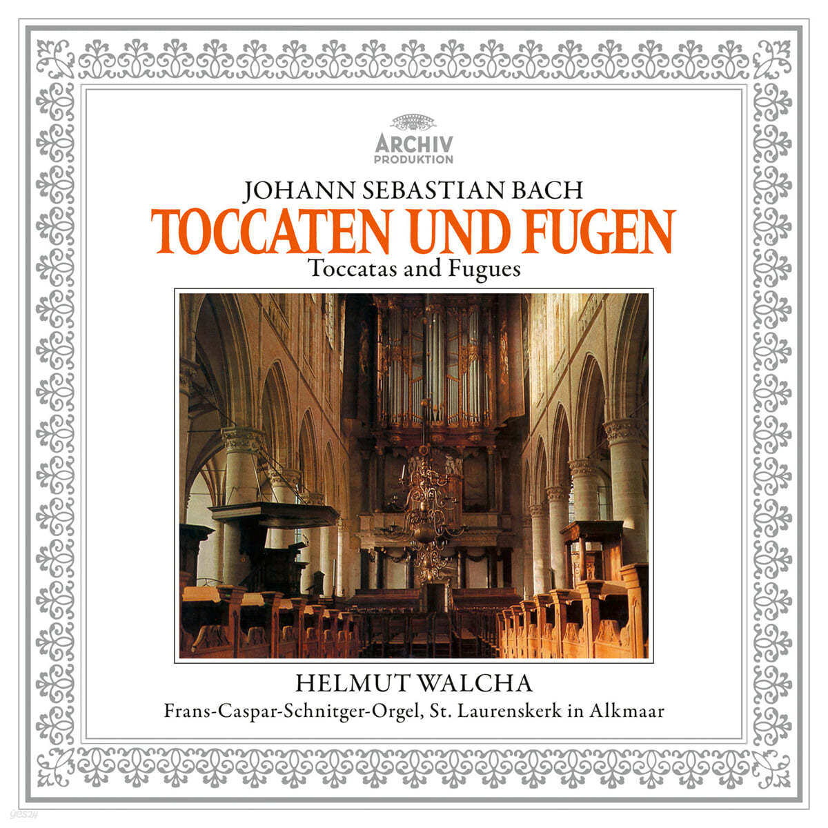 Helmut Walcha 바흐: 토카타와 푸가 - 헬무트 발햐 (J.S. Bach: Toccatas and Fugues BWV565, 540, 538, 564) [LP] 