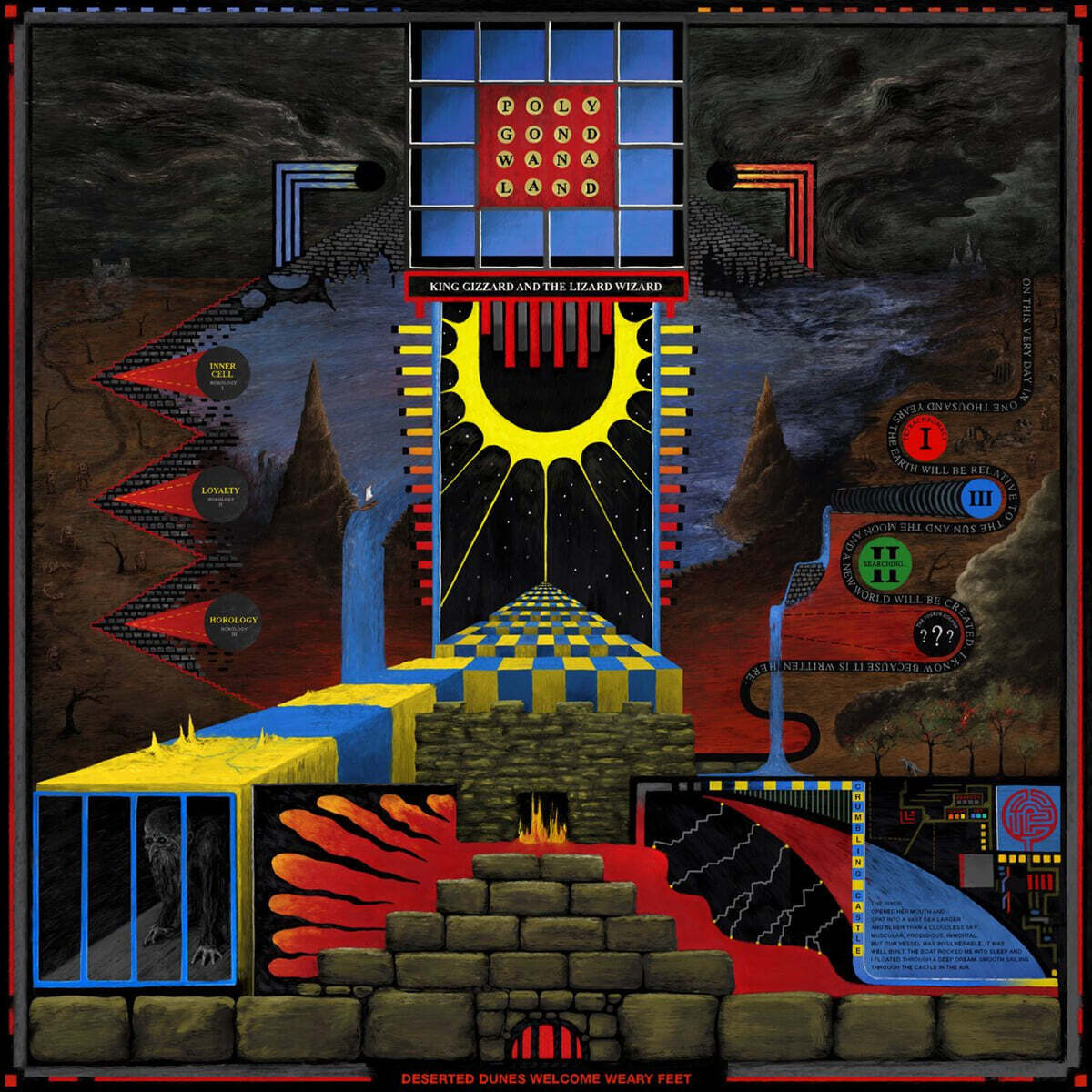 King Gizzard / The Lizard Wizard (킹 기저드 앤 더 리저드 위저드) - Polygondwanaland [LP]