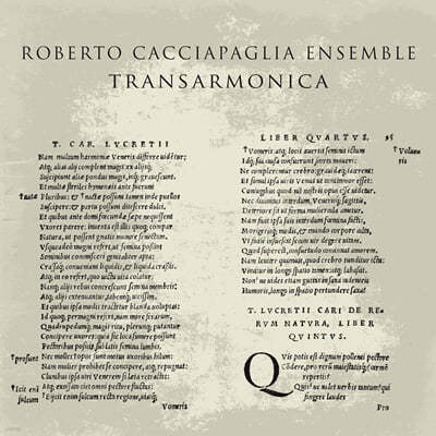 Roberto Cacciapaglia Ensemble (κ īġı۸ ӻ) - Transarmonica [LP] 