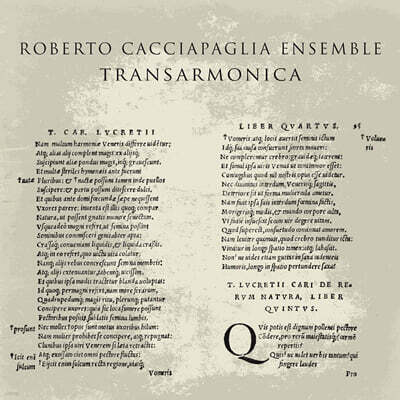Roberto Cacciapaglia Ensemble — Transarmonica 앨범 커버