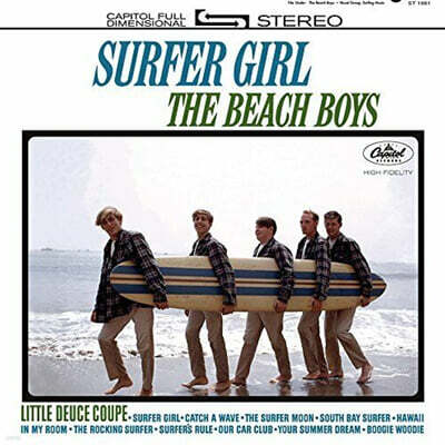 The Beach Boys — Surfer Girl 앨범 커버
