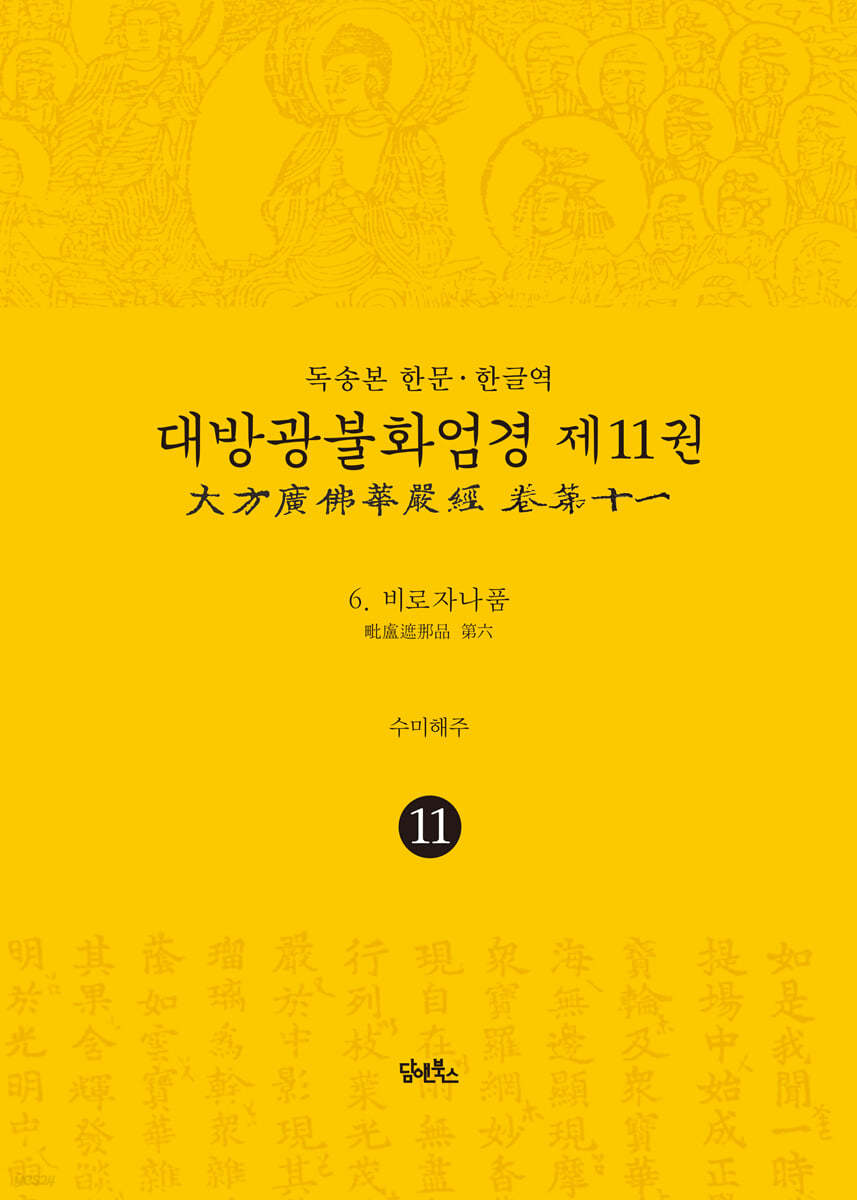독송본 한문·한글역 대방광불화엄경 제11권
