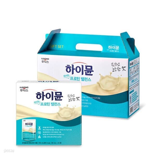 [일동후디스] 산양유청 단백질 하이뮨(액상) 마시는 프로틴밸런스 125mlx12포