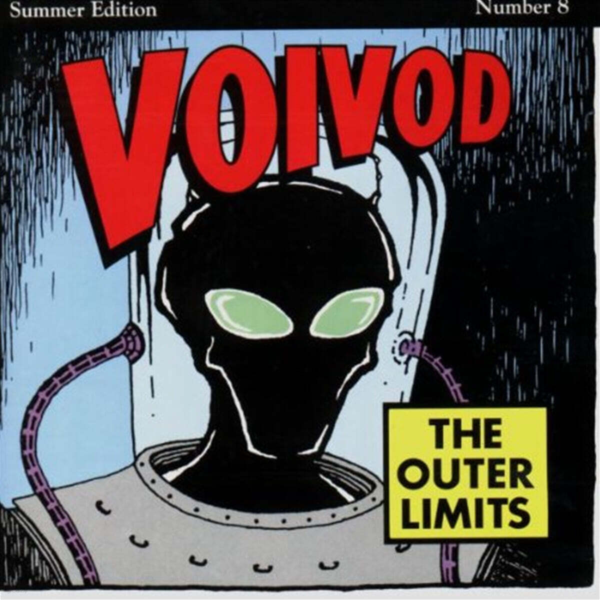 Voivod (보이보드) - The Outer Limits [블루 & 블랙 소용돌이 컬러 LP]