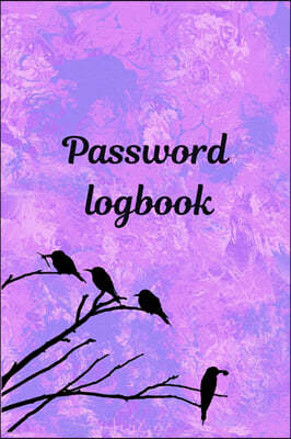 Password Logbook: Password logbook personal internet password keeper and organizer.