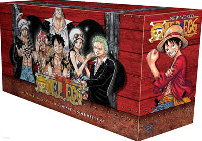 One Piece Box Set 4: Dressrosa to Reverie, 4: Volumes 71-90 with Premium