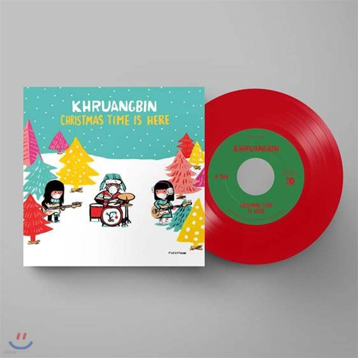 Khruangbin (크루앙빈) - Christmas Time Is Here [7인치 레드 컬러 Vinyl]  