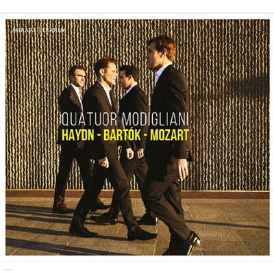 Quatuor Modigliani 모딜리아니 사중주단이 연주하는 하이든 / 바르톡 / 모차르트 (Haydn / Bartok / Mozart: String Quartets) 