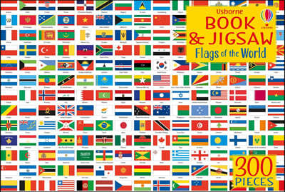 Usborne Book and Jigsaw Flags of the World