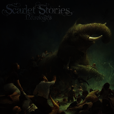 Scarlet Stories — Necrologies (Gatefold) 앨범 커버
