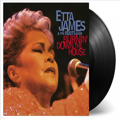 Etta James — Burnin' Down The House 앨범 커버